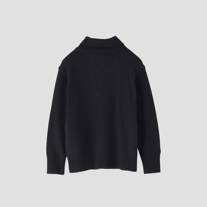 ROUGH WOOL LINEN KNIT