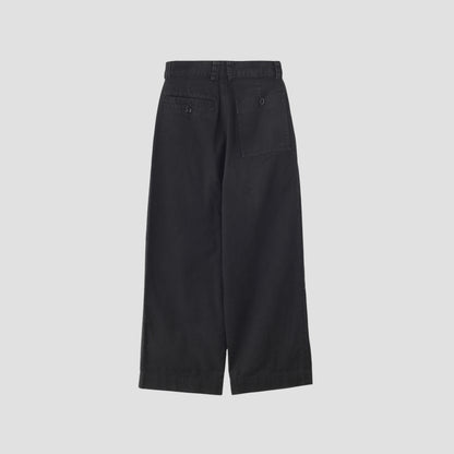 JAPANESE COTTON LINEN DRILL TROUSERS