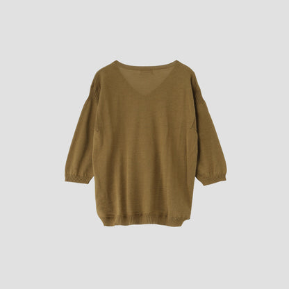 HIGH GAUGE GURENSEY KNIT