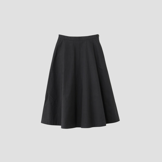 COTTON TAFETTA SKIRT