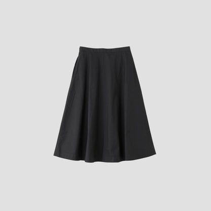 COTTON TAFETTA SKIRT