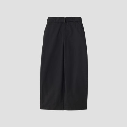 LIGHT COTTON LINEN TWILL TROUSERS