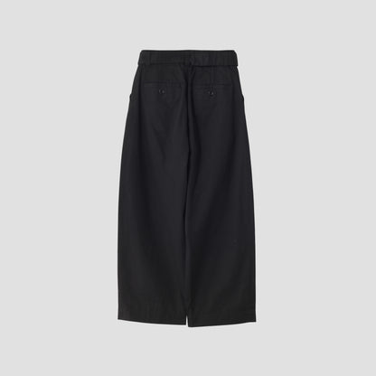LIGHT COTTON LINEN TWILL TROUSERS
