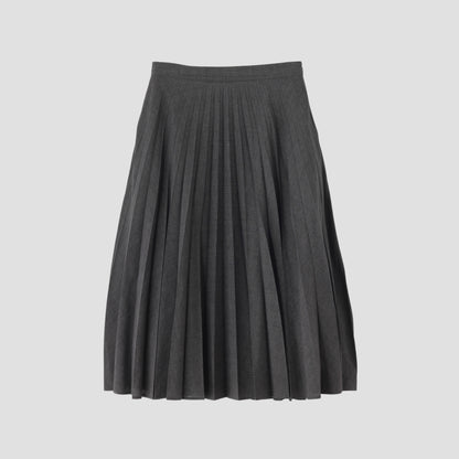PRINCE OF WALES CHECK WOOL BLEND SKIRT