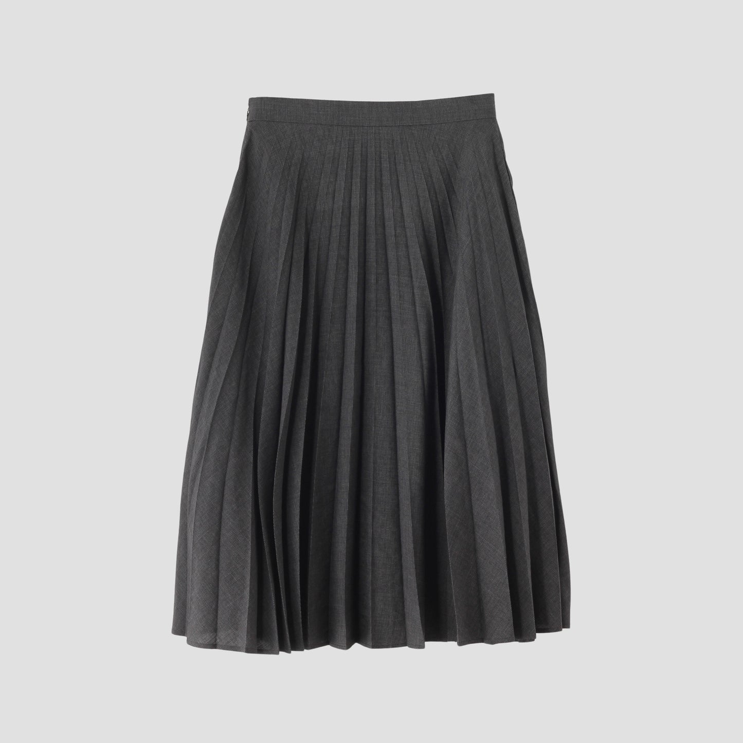 PRINCE OF WALES CHECK WOOL BLEND SKIRT