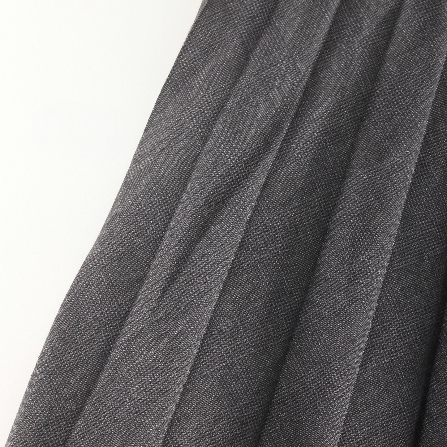 PRINCE OF WALES CHECK WOOL BLEND SKIRT