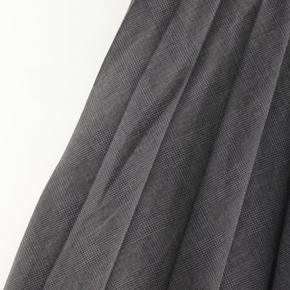 PRINCE OF WALES CHECK WOOL BLEND SKIRT