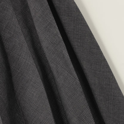 PRINCE OF WALES CHECK WOOL BLEND SKIRT
