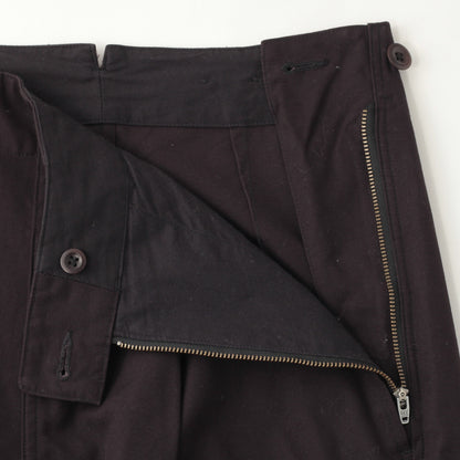 DRY NATURAL COTTON CANVAS TROUSERS