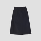 COTTON GABARDINE SKIRT