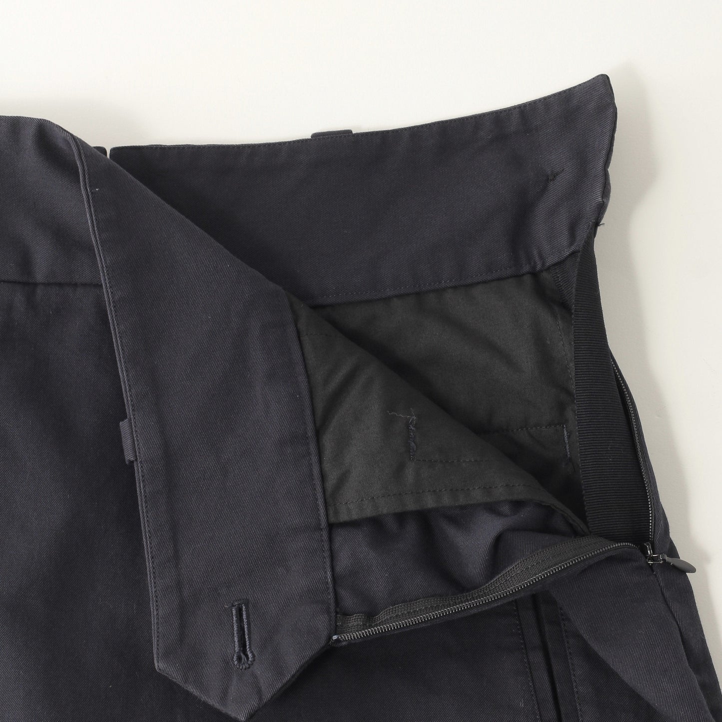 COTTON GABARDINE SKIRT