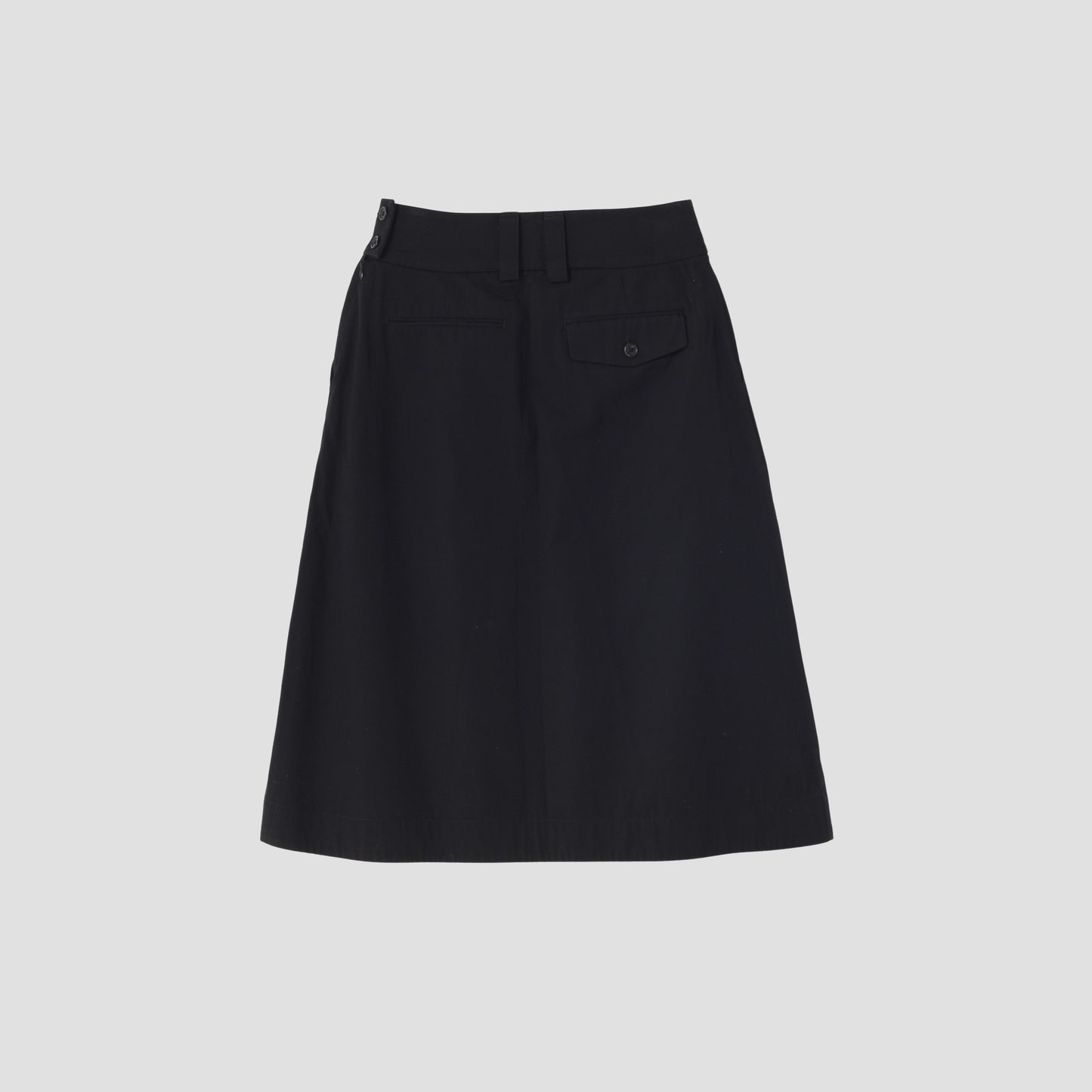 HIGH DENSE COTTON TWILL SKIRT