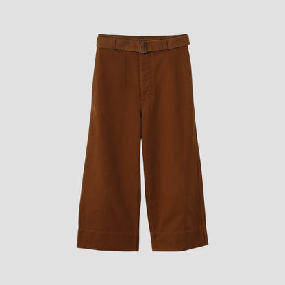 WASHED COTTON DRILL TROUSERS