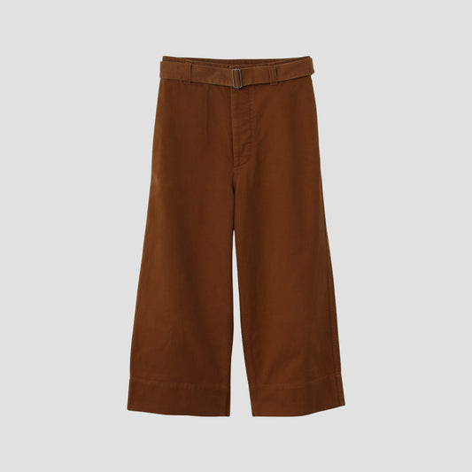 WASHED COTTON DRILL TROUSERS