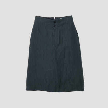 MATT LINEN POPLIN SKIRT