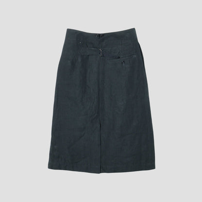 MATT LINEN POPLIN SKIRT