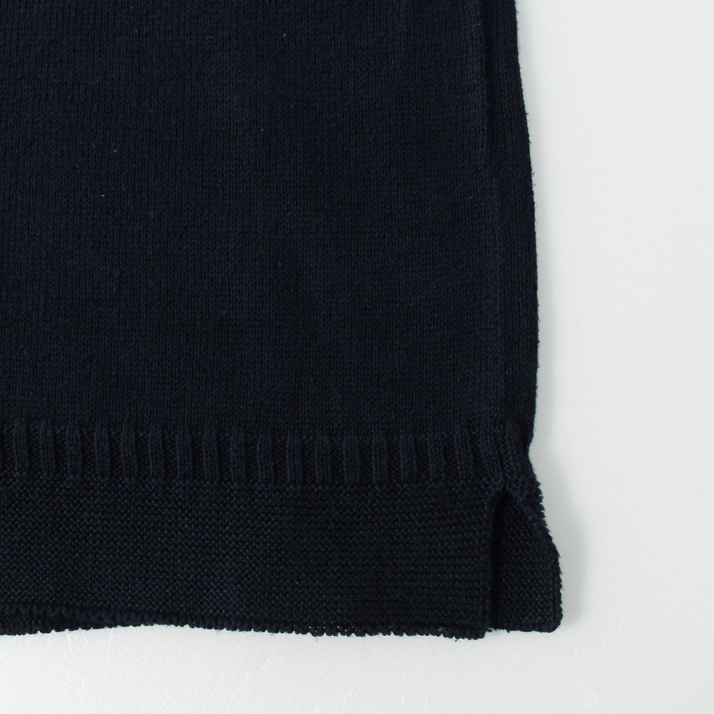 V NECK GUERNSEY KNIT