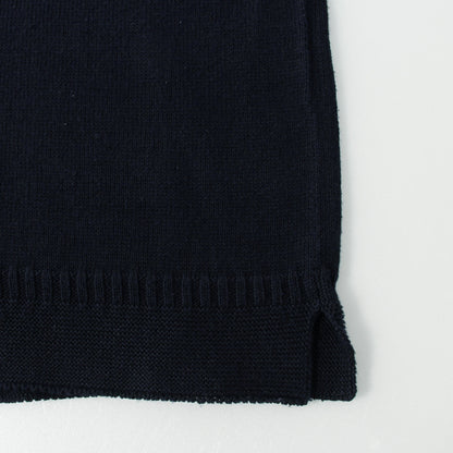 V NECK GUERNSEY KNIT