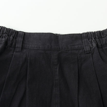 FADED COTTON TWILL SKIRT