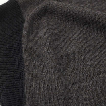 WOOL LINEN ARGYLE KNIT