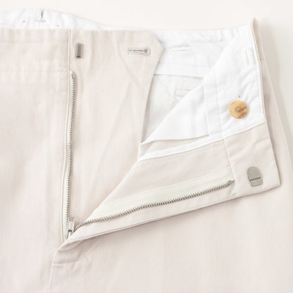 DENSE COTTON TWILL TROUSERS