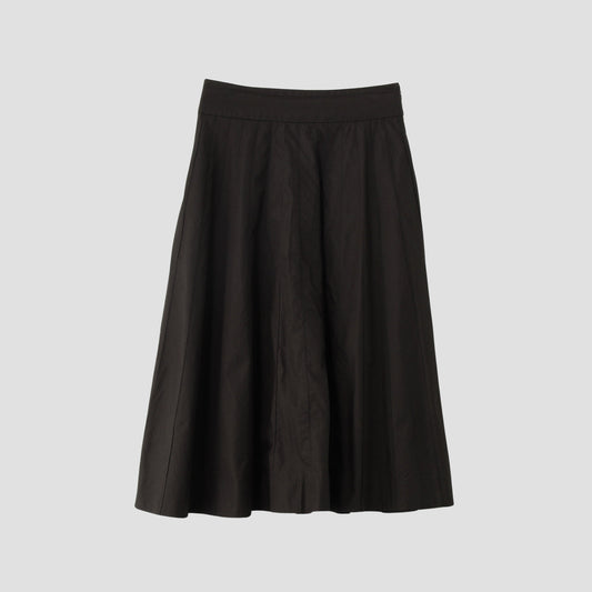 SUPERFINE POPLIN SKIRT
