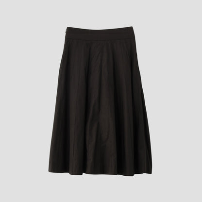 SUPERFINE POPLIN SKIRT