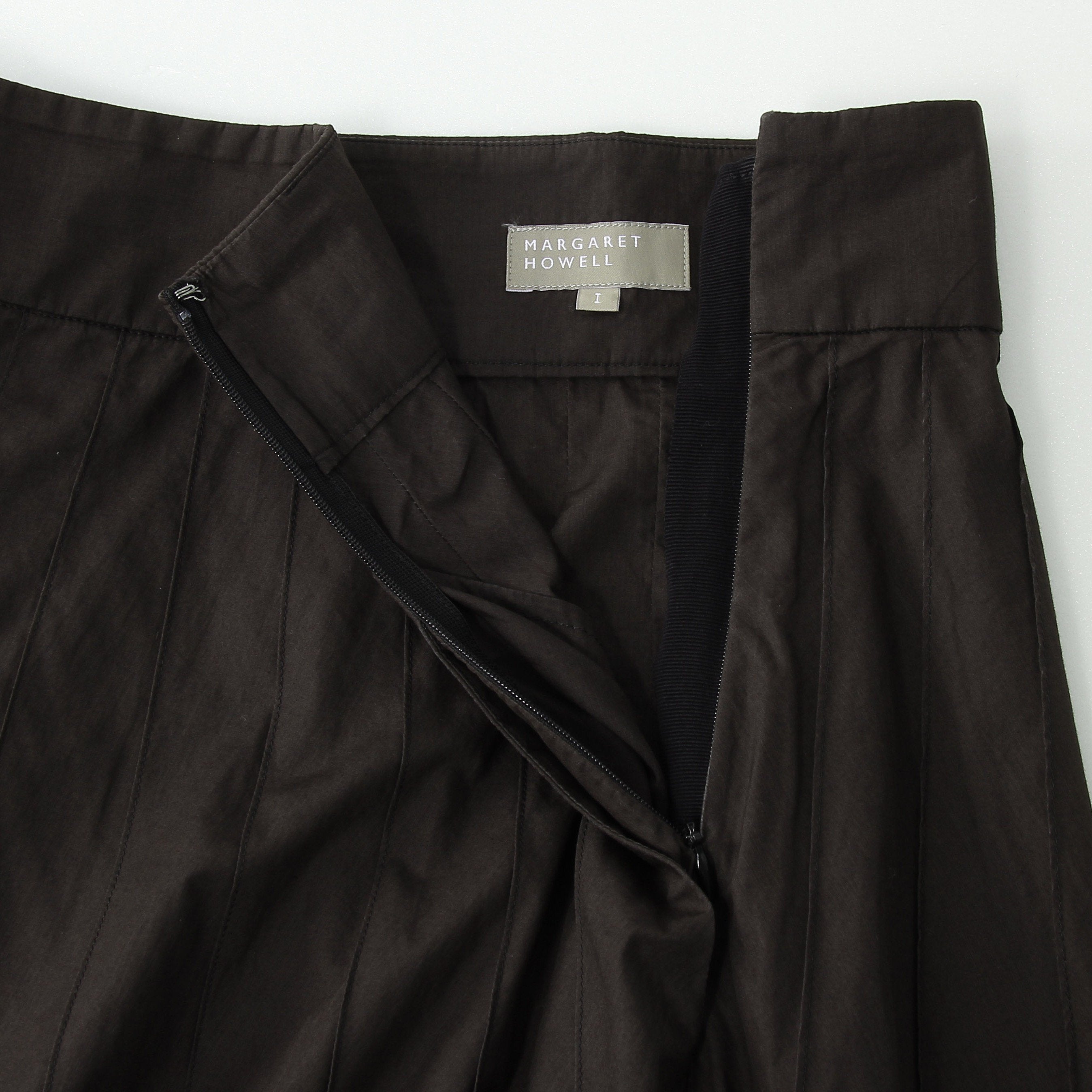 MARGARET HOWELL （マーガレットハウエル） | SUPERFINE POPLIN SKIRT