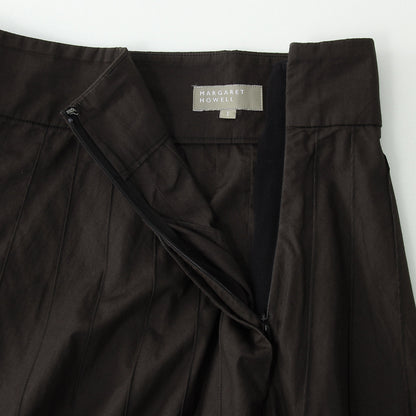 SUPERFINE POPLIN SKIRT