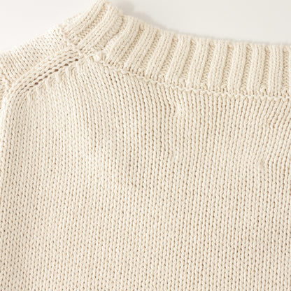 COARSE COTTON LINEN KNIT