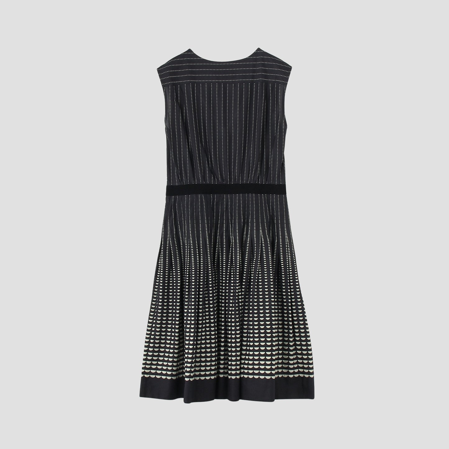 HALF MOON COTTON DRESS