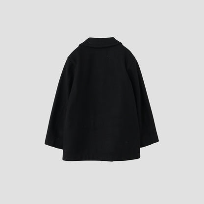 MILITARY MELTON COAT