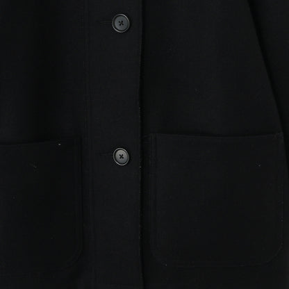 MILITARY MELTON COAT