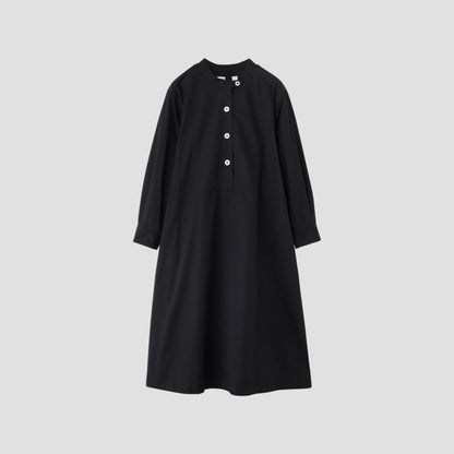 WASHED COTTON POPLIN DRESS