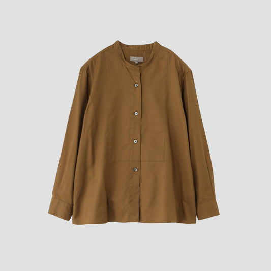 COTTON SILK OXFORD SHIRT