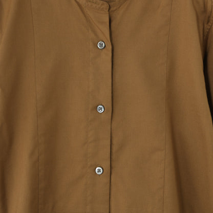 COTTON SILK OXFORD SHIRT