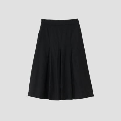 FINE WOOL FLANNEL SKIRT