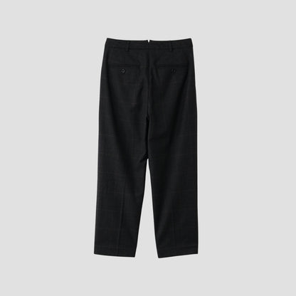 FINE WOOL FLANNEL TROUSERS