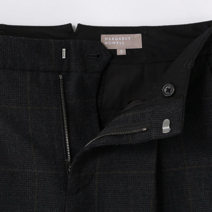 FINE WOOL FLANNEL TROUSERS