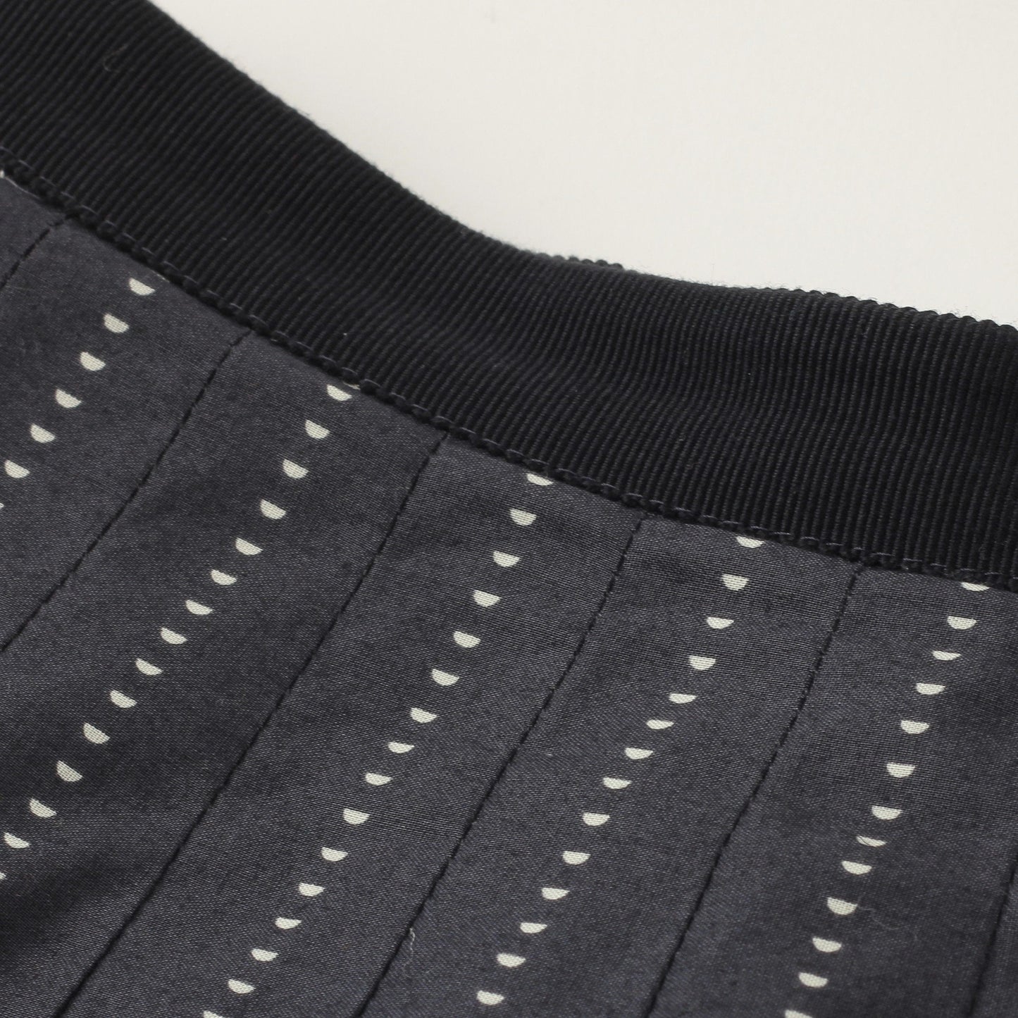 HALF MOON COTTON SKIRT