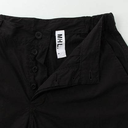 COMPACT TOUGH COTTON POPLIN TROUSERS