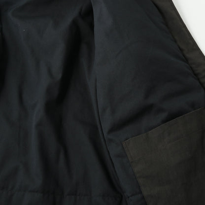 MILITARY COTTON NYLON CANVAS COAT