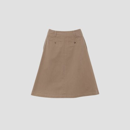 HEAVY COTTON TWILL SKIRT