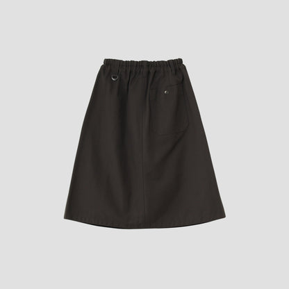 COTTON WOOL DRILL SKIRT