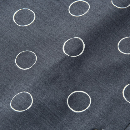 OUTLINE SPOT SILK DRESS