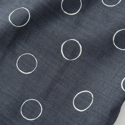 OUTLINE SPOT SILK DRESS