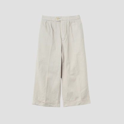 RAISED COTTON DRILL TROUSERS