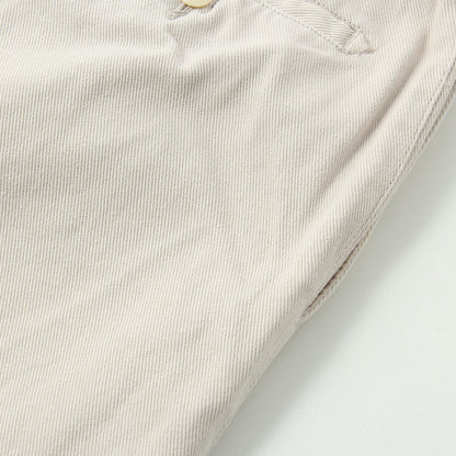 RAISED COTTON DRILL TROUSERS
