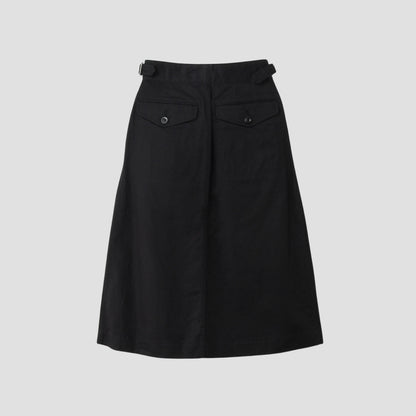 JAPANESE COTTON LINEN DRILL SKIRT