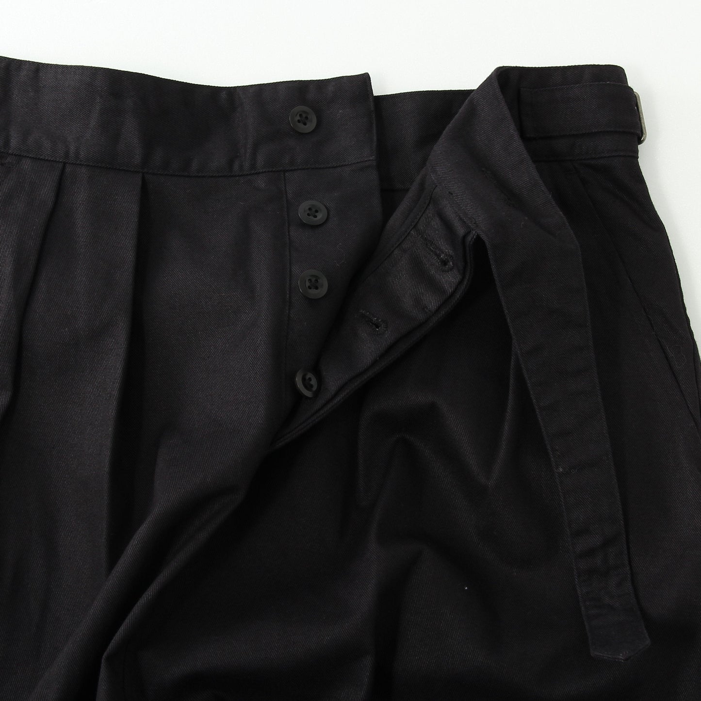 JAPANESE COTTON LINEN DRILL SKIRT